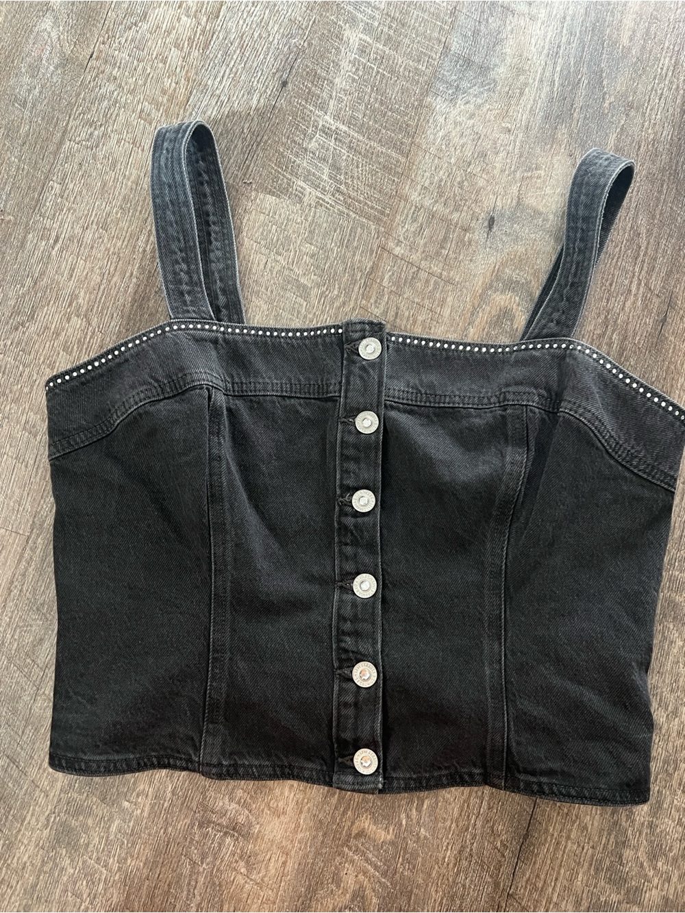 Levi's Drea Denim Tank-Size Largr